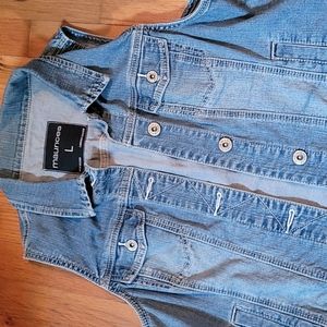 Denim vest